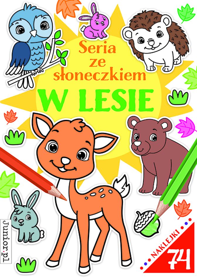 Image of W lesie. Seria ze słoneczkiem