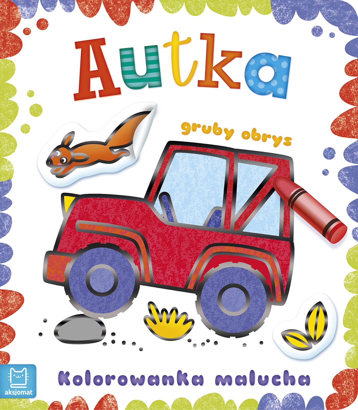 Image of Autka. Kolorowanka malucha z grubym obrysem