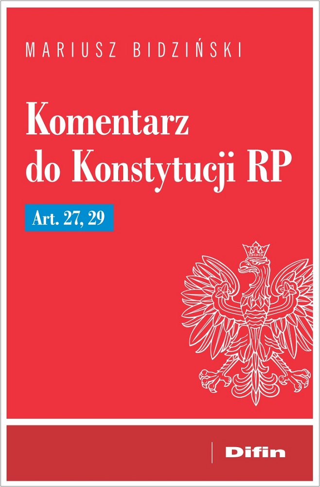 Image of Komentarz do Konstytucji RP Art. 27, 29