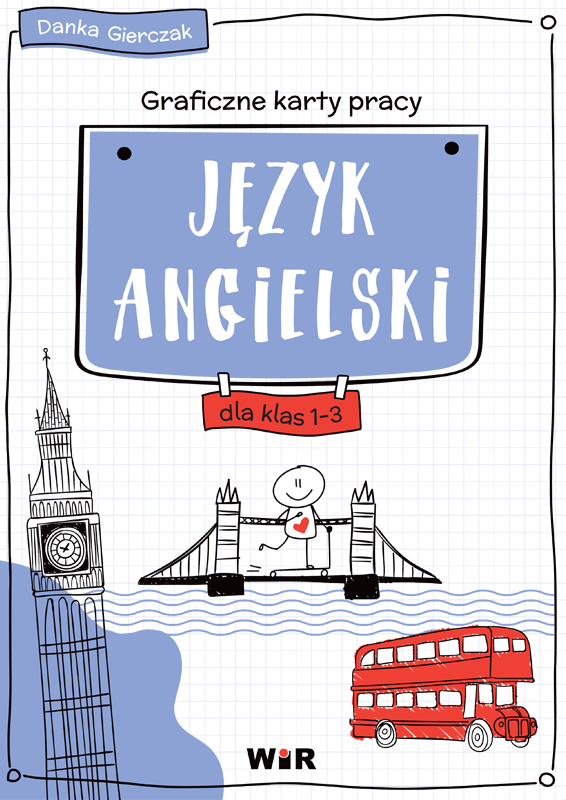 Image of Język angielski Graficzne karty pracy dla klas 1-3 szkoły podstawowej
