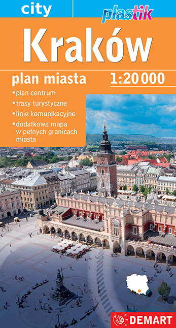 Image of Kraków plan miasta 1:20 000
