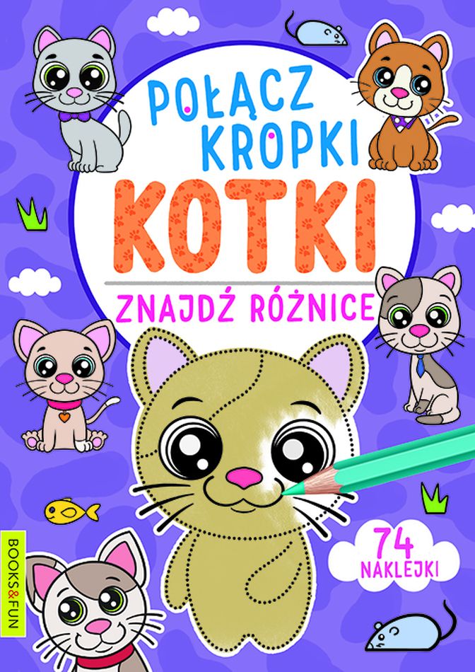 Image of Kotki. Połącz kropki, znajdź różnicę