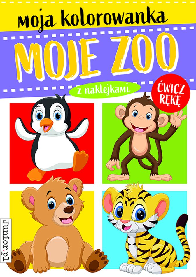 Image of Moje ZOO. Moja kolorowanka