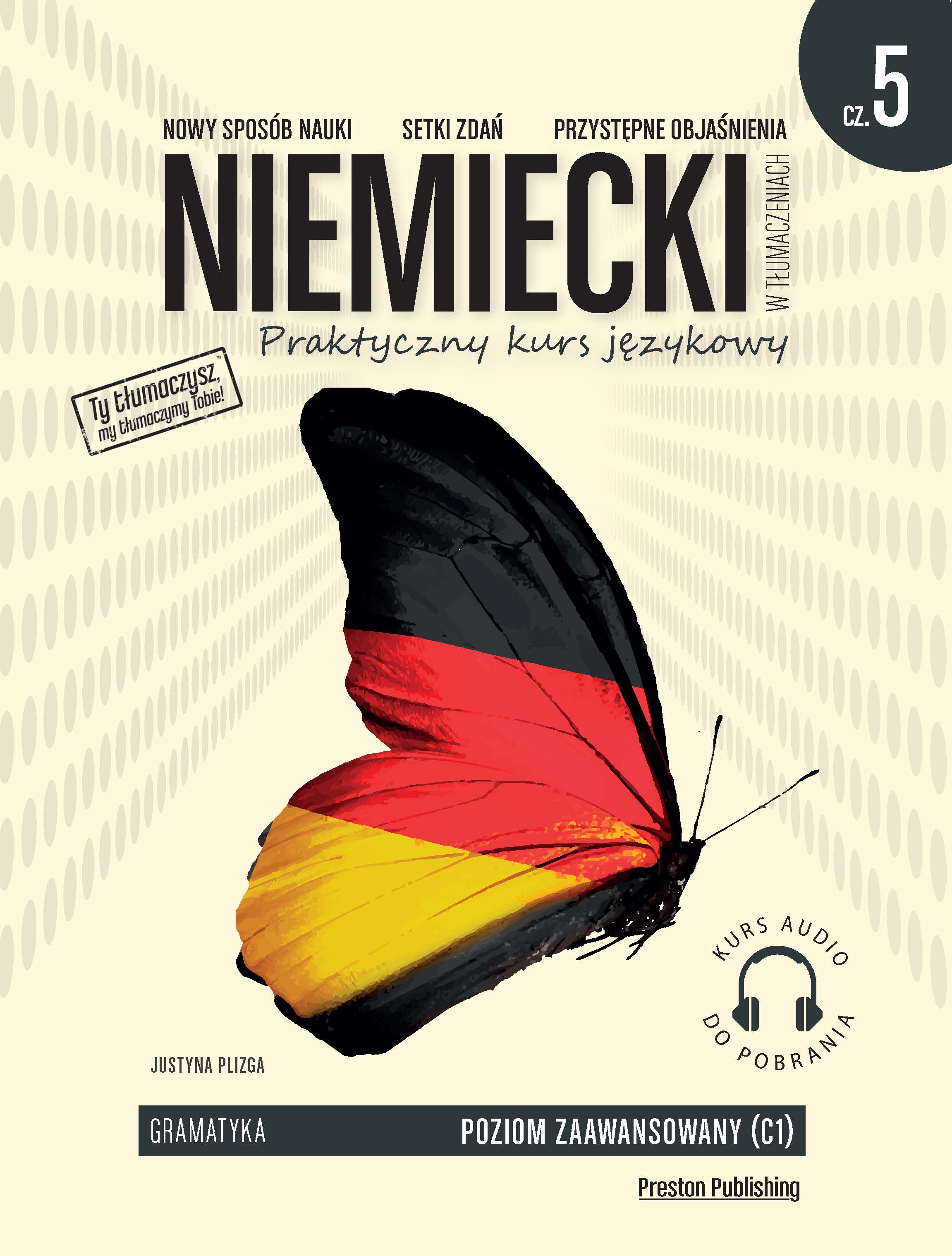 Image of Niemiecki w tłumaczeniach. Gramatyka 5. Poziom C1
