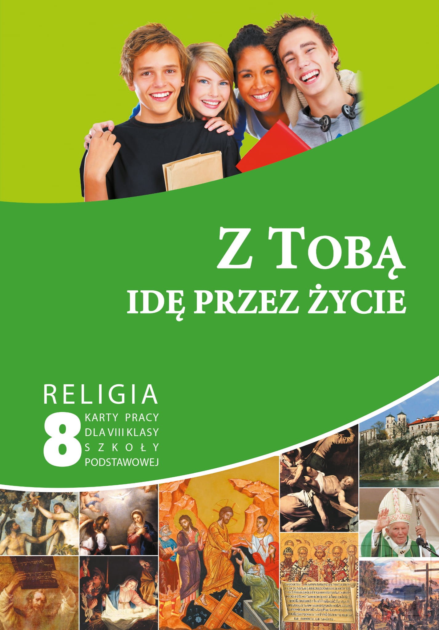 Image of Religia Z Tobą idę przez życie karty pracy dla klasy 8 szkoła podstawowa