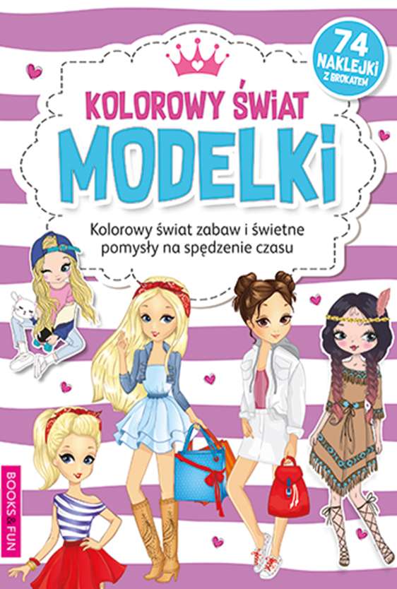 Image of Kolorowy świat. Modelki. Kolorowanka
