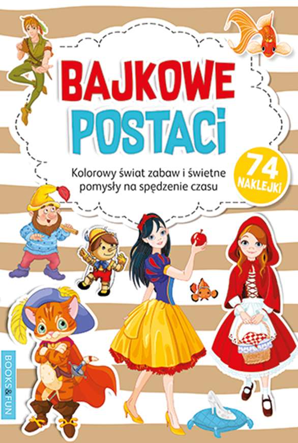 Image of Bajkowe postaci. Kolorowanka