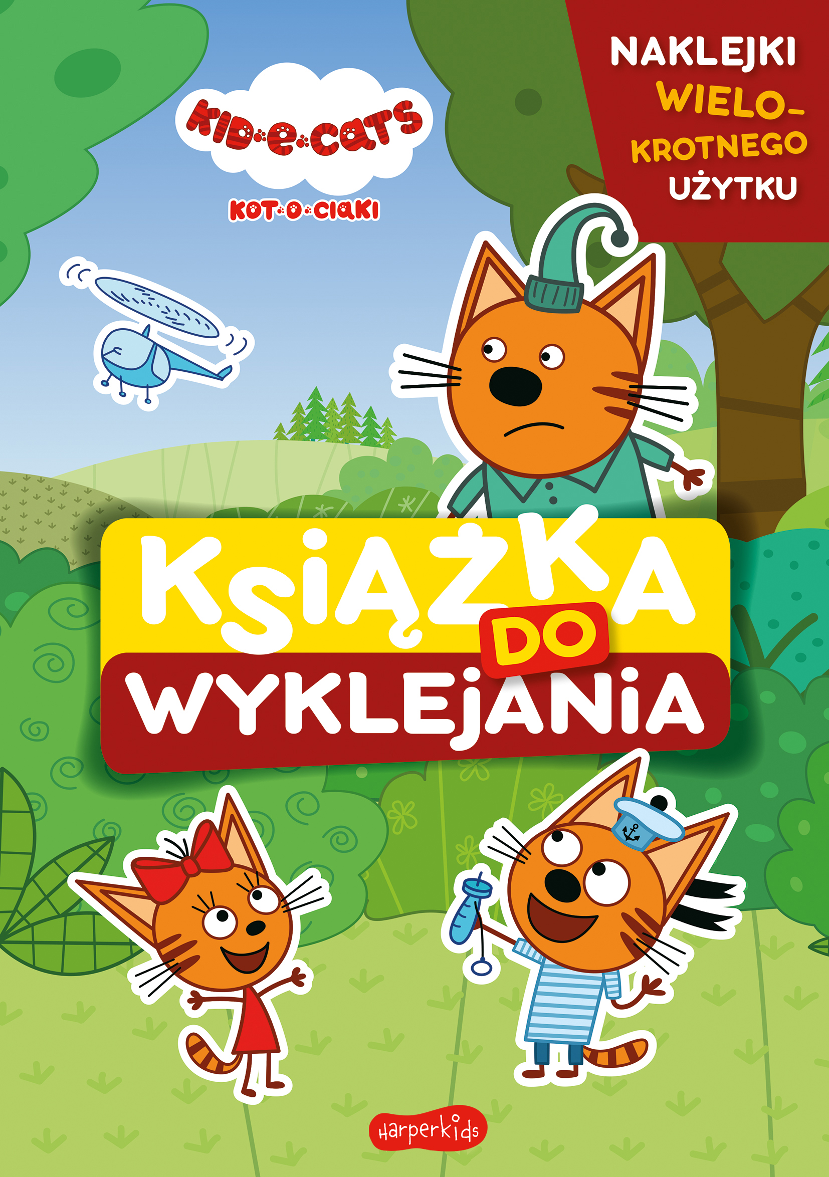 Image of Kot-o-ciaki. Książka do wyklejania
