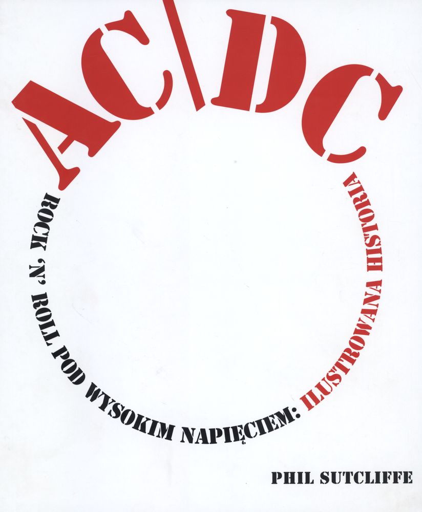 Image of Ac/dc rockn roll pod wysokim napięciem ilustrowana historia