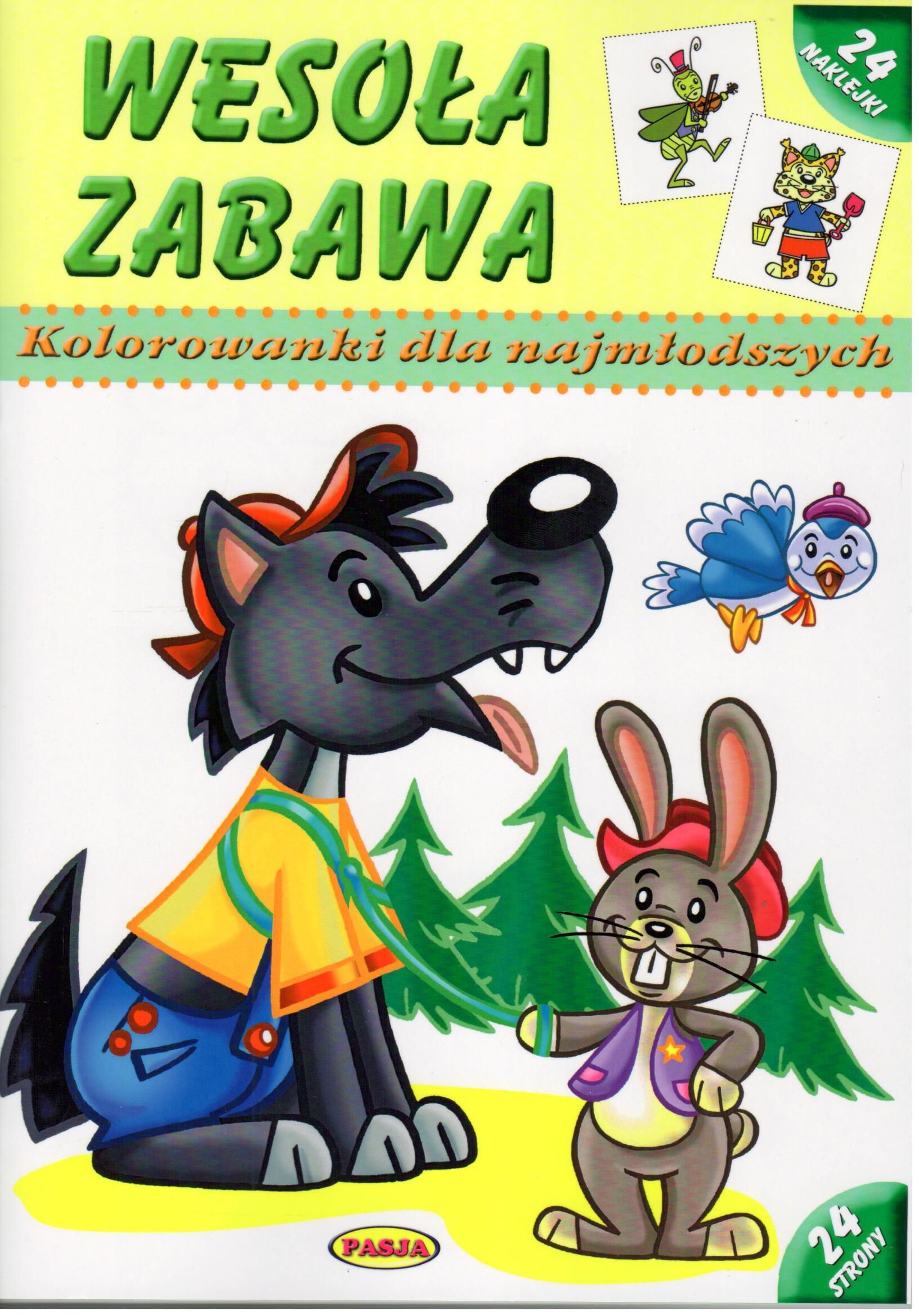 Image of Wesoła zabawa kolorowanki dla najmłodszych wyd. 2