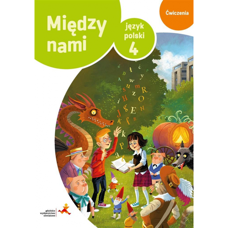 Image of Język polski ćwiczenia dla klasy 4 między nami szkoła podstawowa