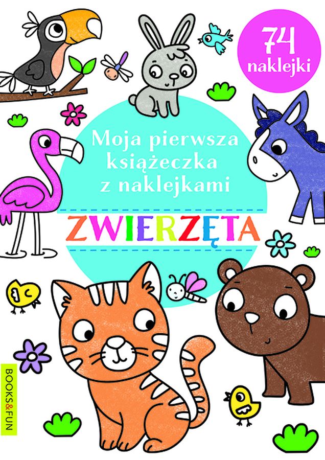 Image of Zwierzęta. Moja pierwsza książeczka z naklejkami