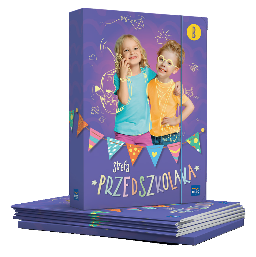 Image of Pakiet Strefa przedszkolaka Poziom B Pięciolatek