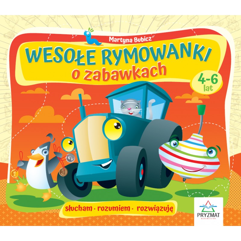 Image of Wesołe rymowanki o zabawkach. Słucham, rozumiem, rozwiązuję