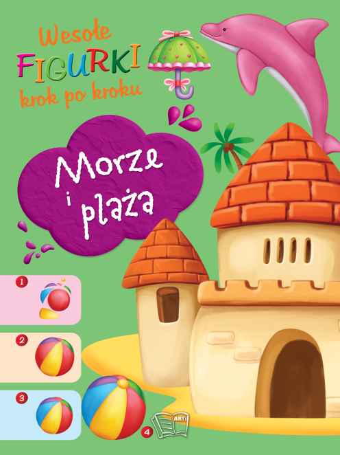 Image of Morze i plaża wesołe figurki