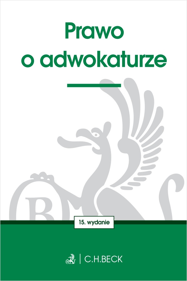 Image of Prawo o adwokaturze wyd. 15