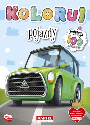 Image of Pojazdy. Koloruj