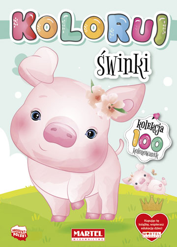 Image of Świnki. Koloruj