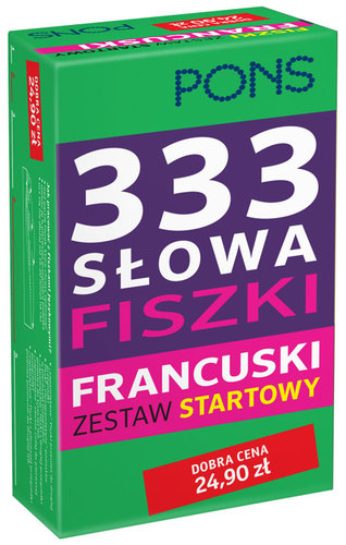 Image of Fiszki na start PONS Język francuski 333 słowa