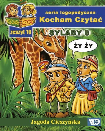 Image of Kocham czytać Zeszyt 10 Sylaby 8 (SZ, Ż, RZ)
