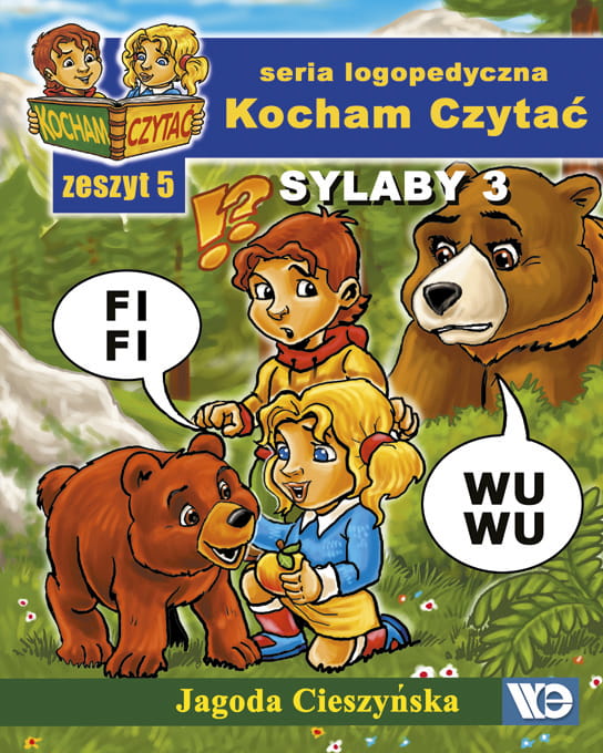 Image of Kocham czytać Zeszyt 5 Sylaby 3 (F, W)