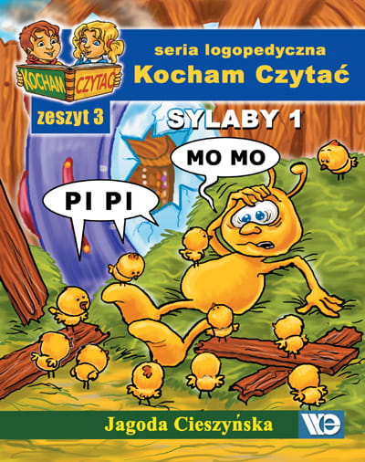 Image of Kocham czytać Zeszyt 3 Sylaby 1 (M, P)