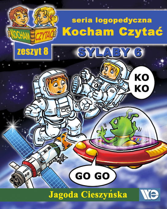 Image of Kocham czytać Zeszyt 8 Sylaby 6 (K, G)