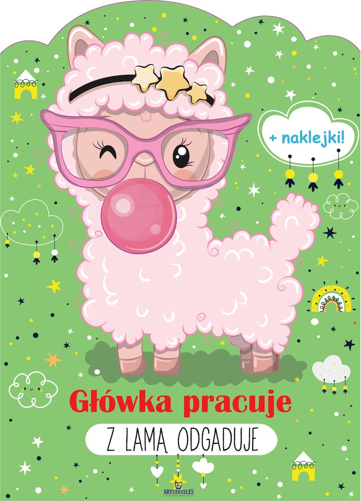 Image of Z lamą odgaduje. Główka pracuje