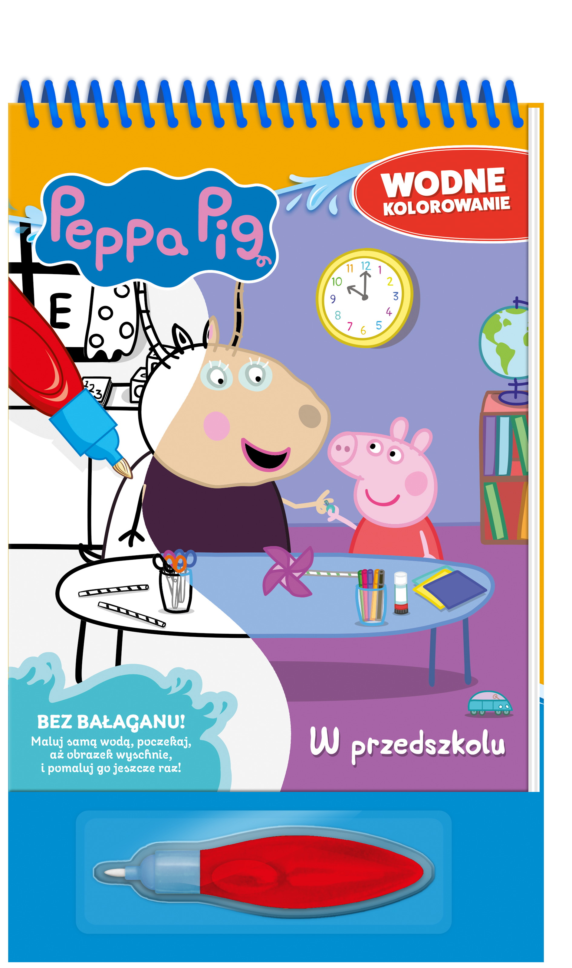 Image of W przedszkolu. Świnka Peppa. Wodne kolorowanie