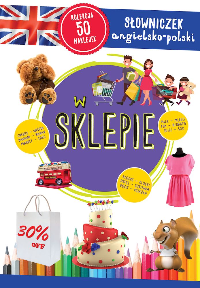 Image of W sklepie. Słowniczek angielsko-polski