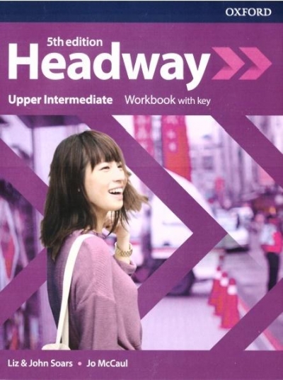 Image of Headway 5E Upper-Intermediate Workbook with Key