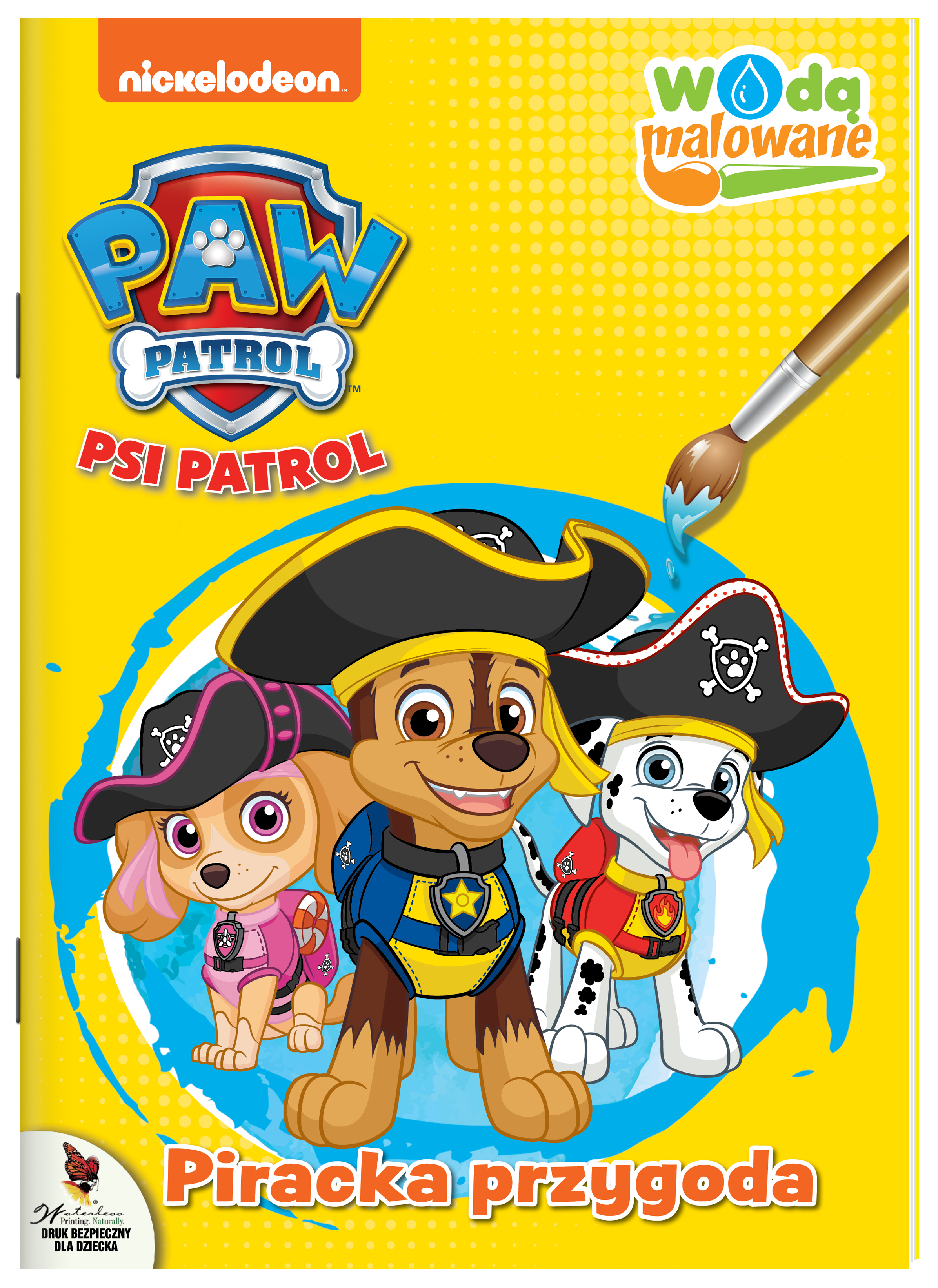 Image of Piracka przygoda. Psi Patrol. Wodą malowane. Część 10