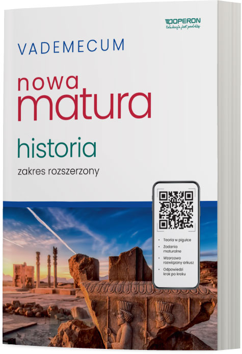 Image of Nowa matura 2024 Historia Vademecum zakres rozszerzony