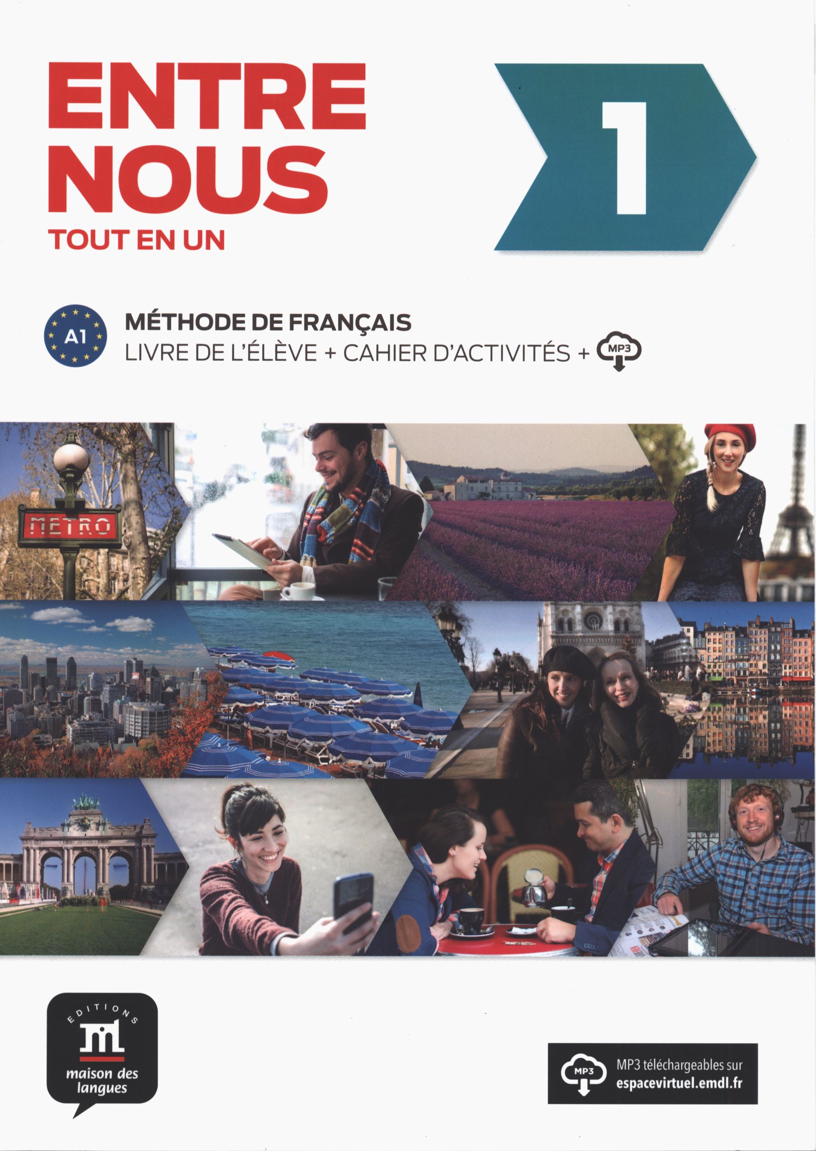 Image of Entre nous 1 podręcznik z ćwiczeniami