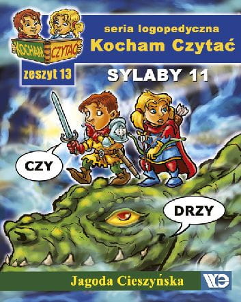 Image of Kocham czytać Zeszyt 13 Sylaby 11 (CZ, DŻ)