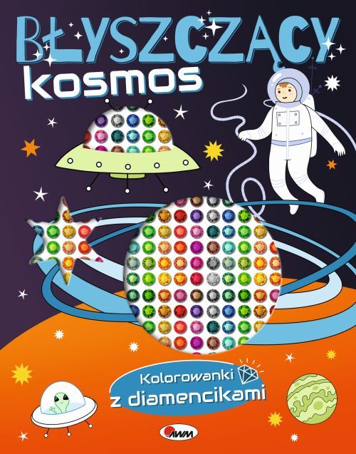 Image of Kolorowanki z diamencikami Błyszczący kosmos