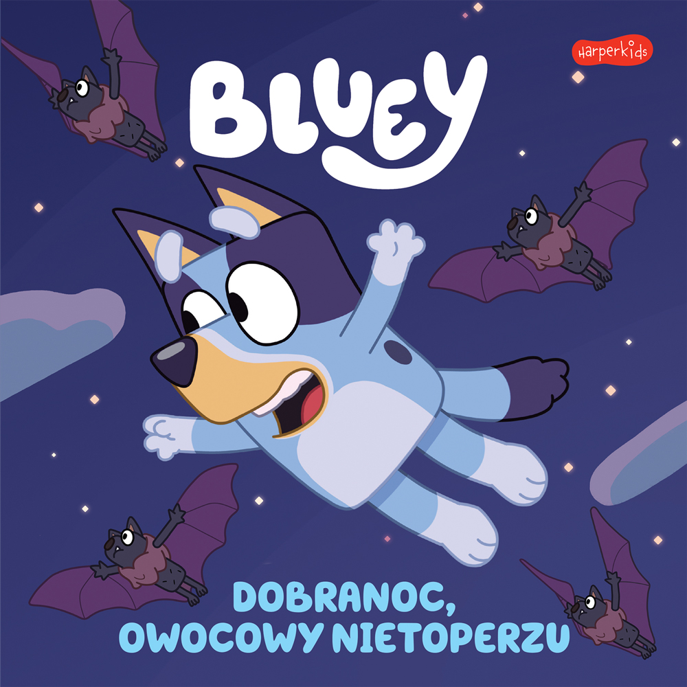 Image of Bluey. Dobranoc, owocowy nietoperzu. Moja czytanka