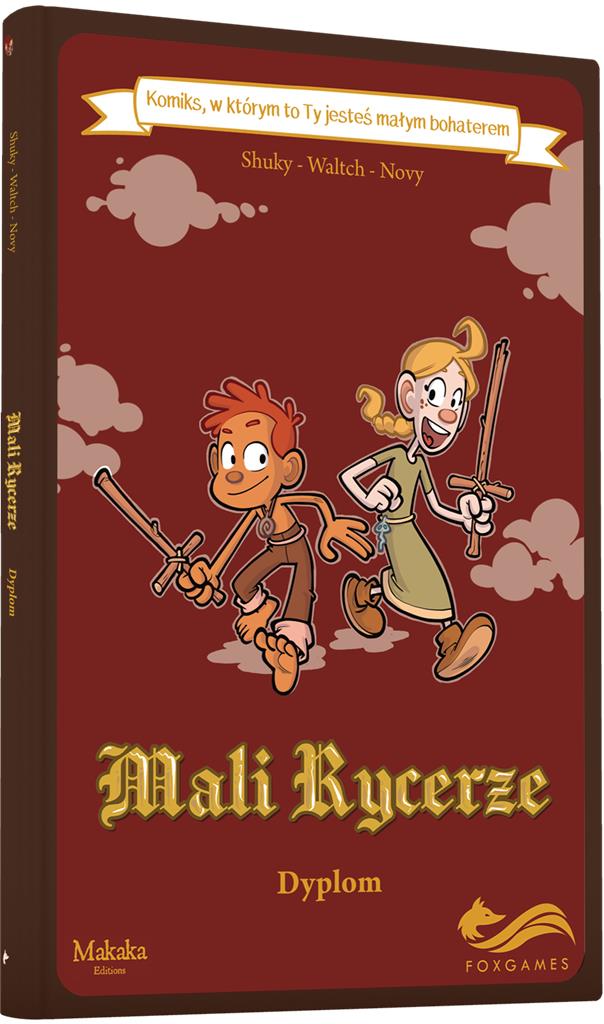 Image of Mali rycerze. Dyplom. Komiksy paragrafowe