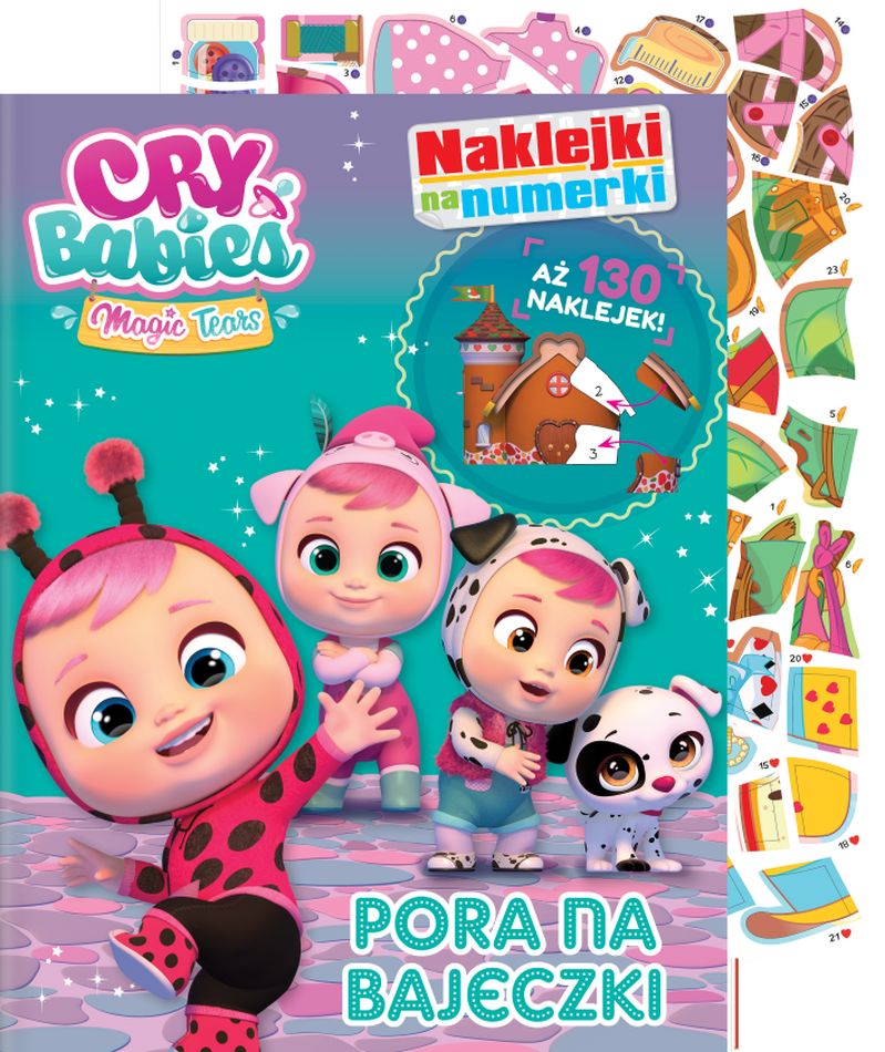 Image of Pora na bajeczki. Cry babies. Naklejki na numerki. Część 1