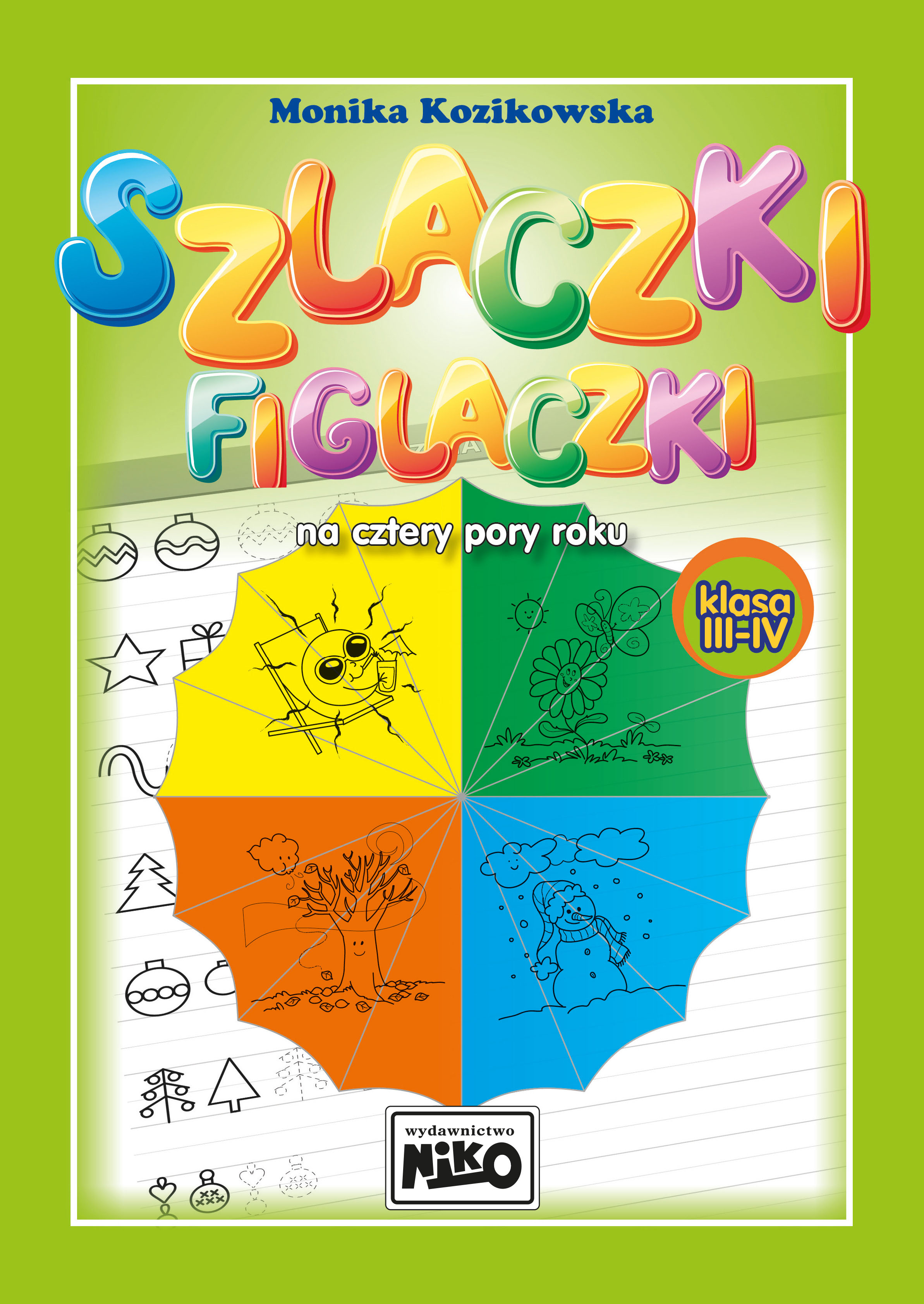 Image of Szlaczki figlaczki na cztery pory roku klasa iii-iv