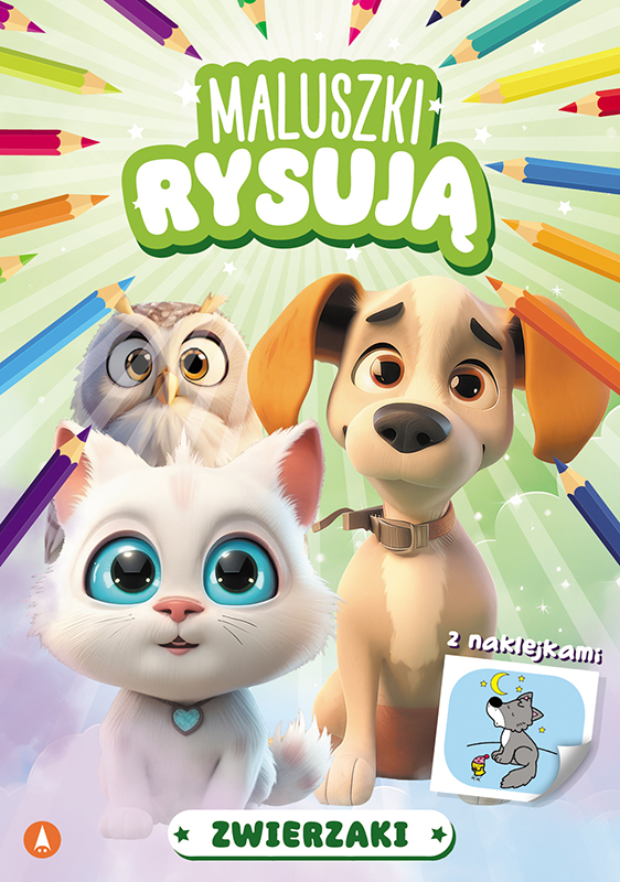 Image of Zwierzaki. Maluszki rysują