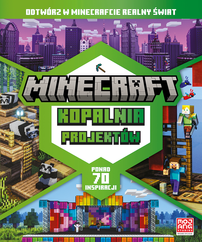 Image of Minecraft. Kopalnia projektów. Odtwórz w Minecrafcie realny świat. Minecraft