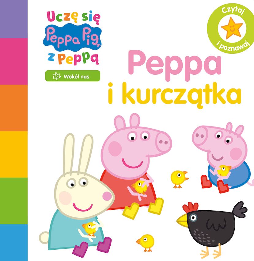 Image of Peppa i kurczątka. Świnka Peppa. Uczę się z Peppą