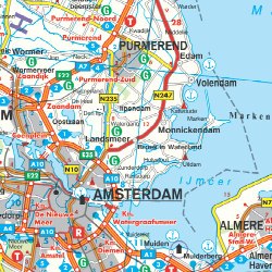 Image of Holandia mapa 1:300 000