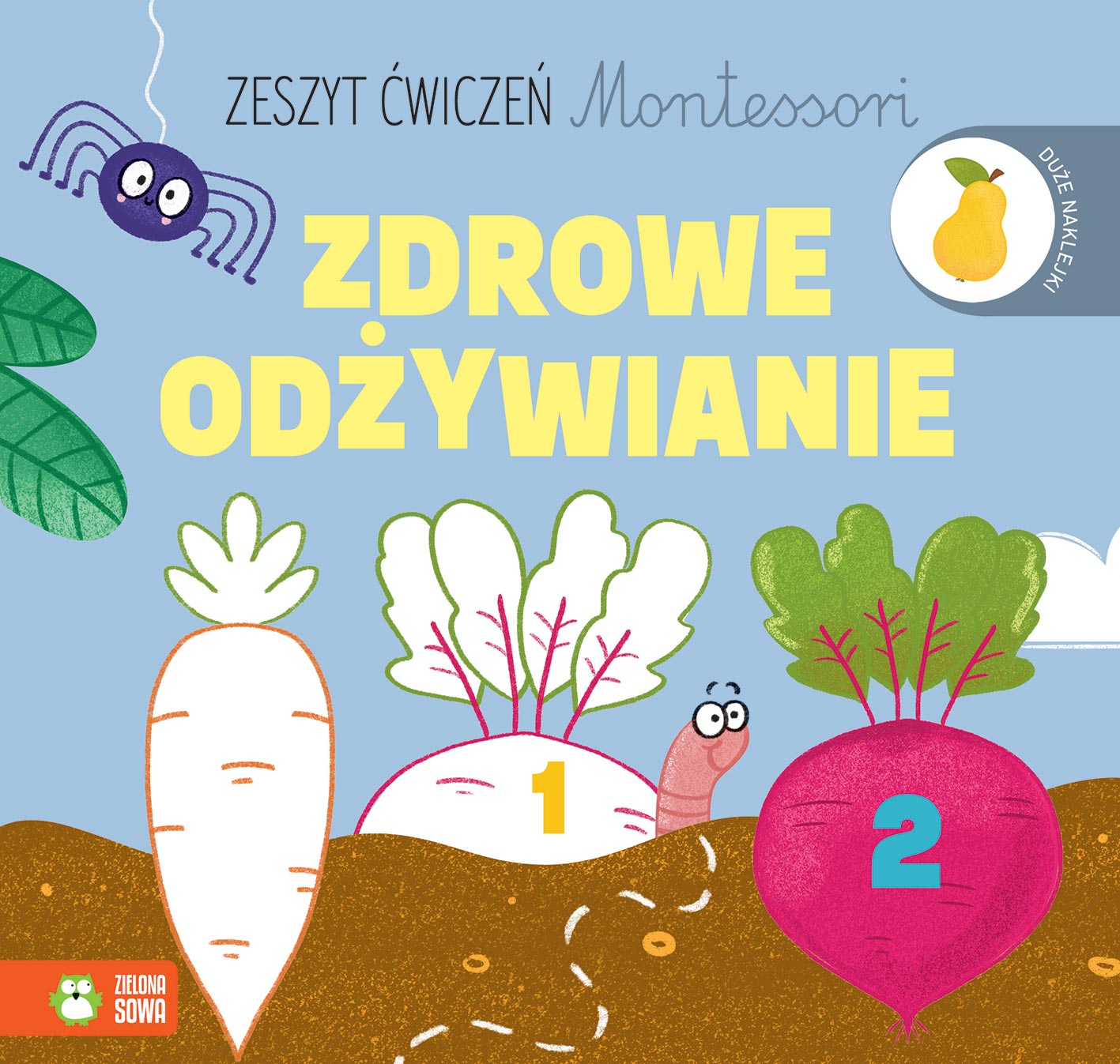 Image of Zdrowe odżywianie. Zeszyt ćwiczeń Montessori
