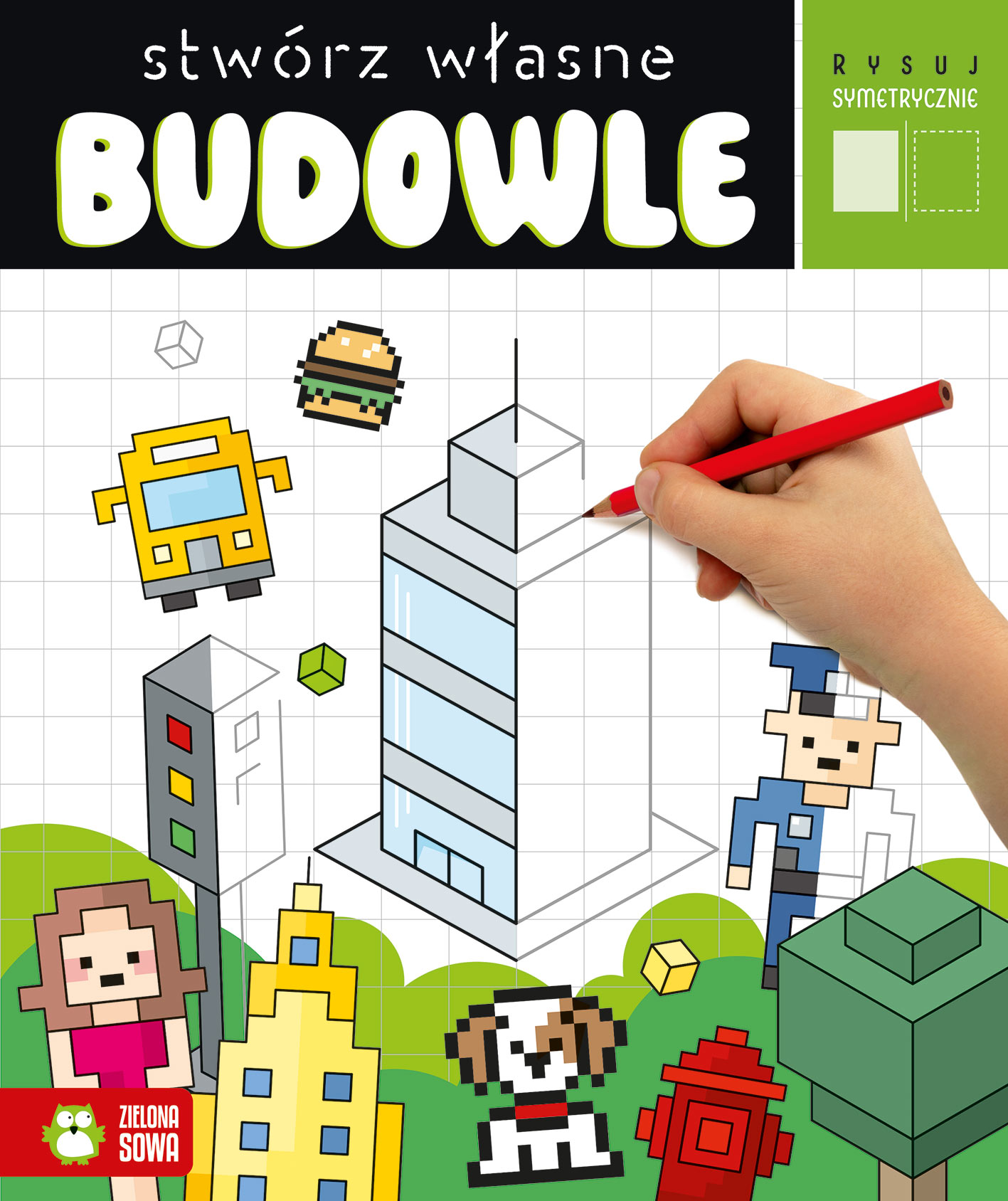Image of Stwórz własne budowle. Rysuj symetrycznie