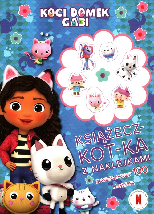 Image of Koci Domek Gabi Książecz-kot-ka z naklejkami