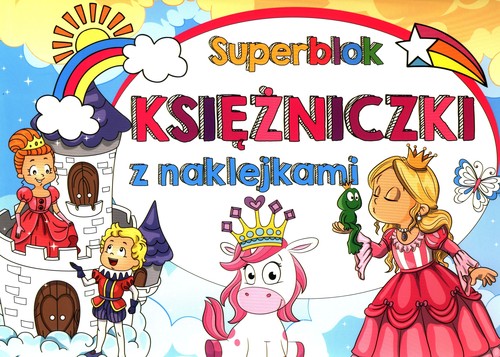 Image of Superblok z naklejkami Księżniczki