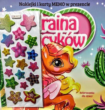 Image of Kraina kucyków. Kolorowanka dla dzieci