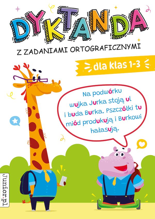 Image of Dyktanda z zadaniami ortograficznymi dla klas 1-3